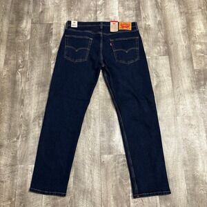 Levi's 502 Taper Stretch Dark Wash Mens Jeans Size 36x32 NWT Levi